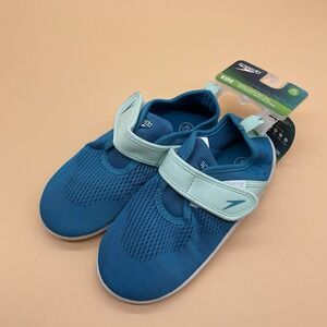 Kid's Speedo Light Blue Water Shoes Size XL Youth Size 11/12